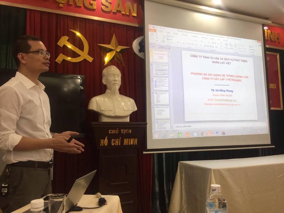 Tư vấn xây dựng hệ thống chính sách tiền lương, thưởng cho Tổng công ty cổ phần Xây lắp 1 - Petrolimex